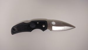 spyderco native drop point example