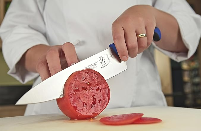 Mercer fixed blade kitchen knife